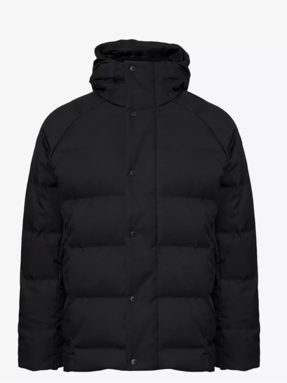 Men's Black Lululemon Wunder Puff Tech Canvas Down Jacket